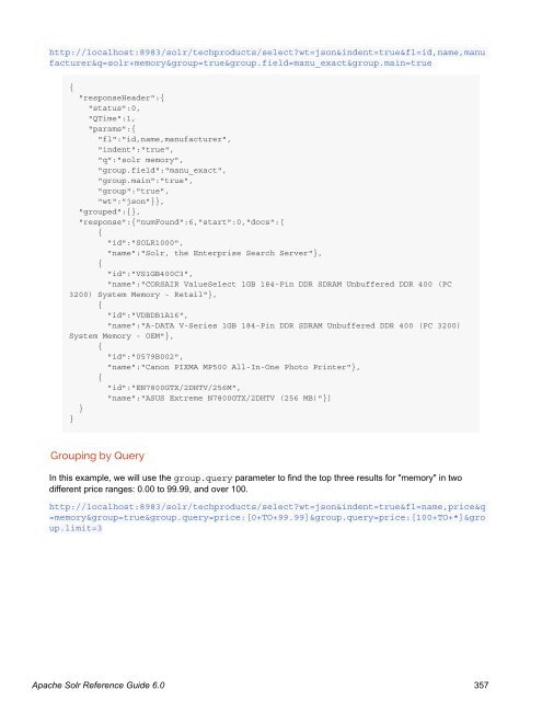 Apache Solr Reference Guide Covering Apache Solr 6.0