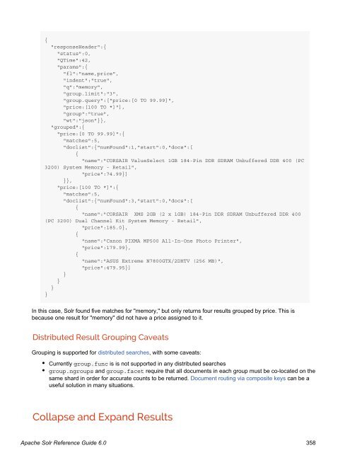 Apache Solr Reference Guide Covering Apache Solr 6.0