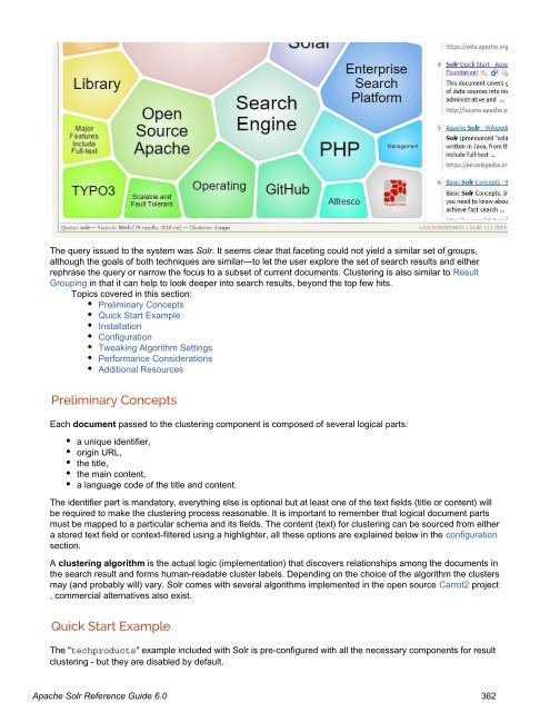 Apache Solr Reference Guide Covering Apache Solr 6.0