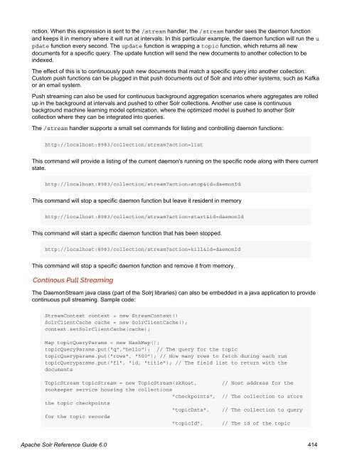 Apache Solr Reference Guide Covering Apache Solr 6.0