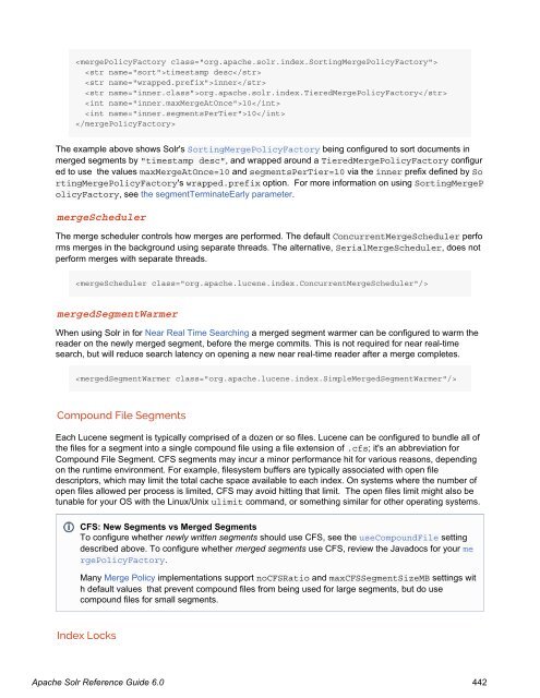 Apache Solr Reference Guide Covering Apache Solr 6.0