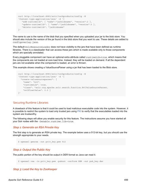 Apache Solr Reference Guide Covering Apache Solr 6.0