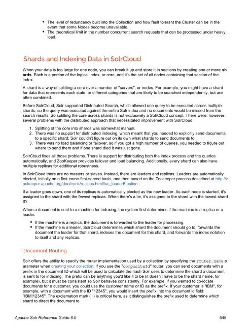Apache Solr Reference Guide Covering Apache Solr 6.0