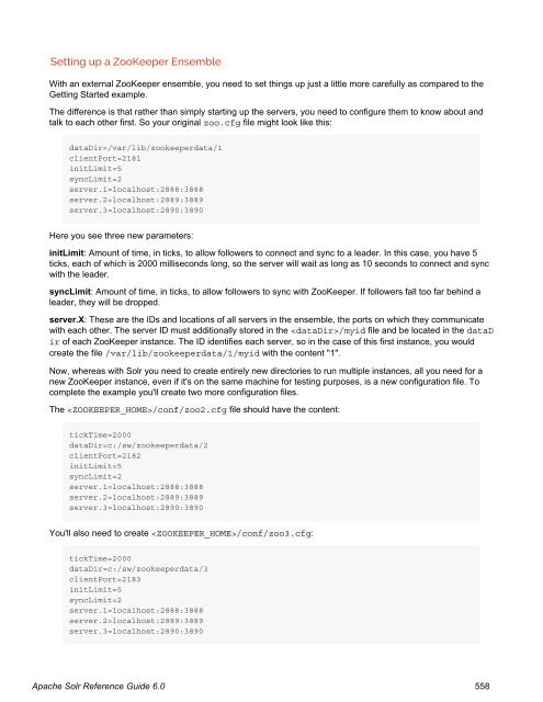 Apache Solr Reference Guide Covering Apache Solr 6.0