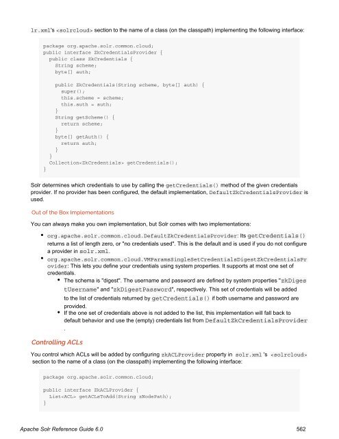 Apache Solr Reference Guide Covering Apache Solr 6.0