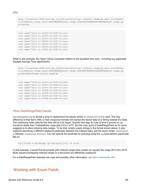 Apache Solr Reference Guide Covering Apache Solr 6.0