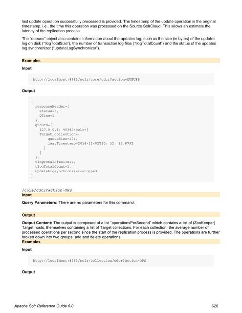 Apache Solr Reference Guide Covering Apache Solr 6.0