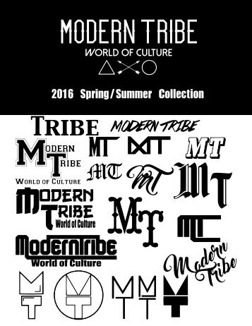 Modern Tribe 2016 Spring/Summer catalog