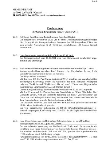 Kundm-11-10-27.pdf - Gemeinde Lavant