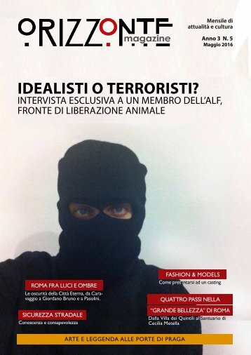 Orizzonte Magazine nÂ°5 Maggio 2016