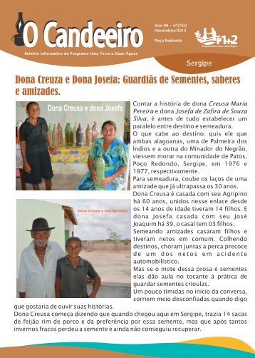 dona creuza e dona josefa: guardi?s de sementes, saberes e amizades