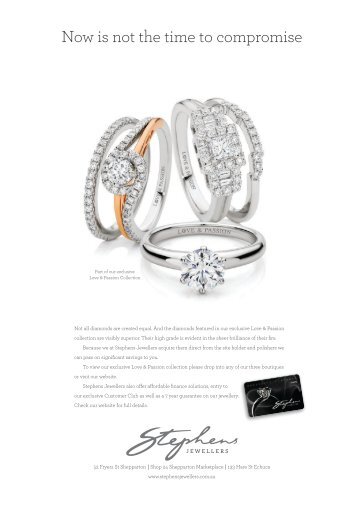 Stephens Jewellers Shine Magazine Excerpt