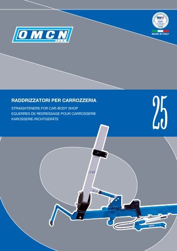 Raddrizzatori per carrozzeria - Omcn S.p.A.