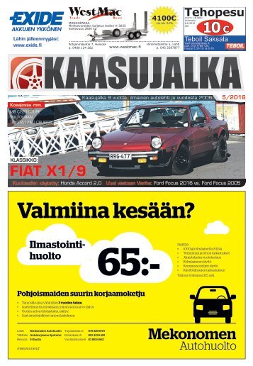 Kaasujalka Päijät-Häme 5/2016