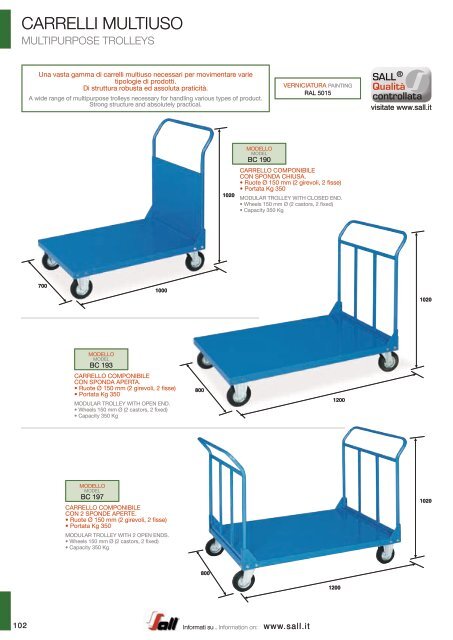 SALL_CATALOGO_CONTENITORI METALLICI E FORNITURE PER L‘INDUSTRIA_new