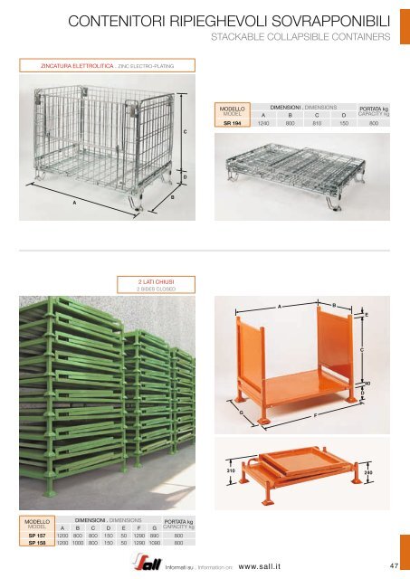 SALL_CATALOGO_CONTENITORI METALLICI E FORNITURE PER L‘INDUSTRIA_new