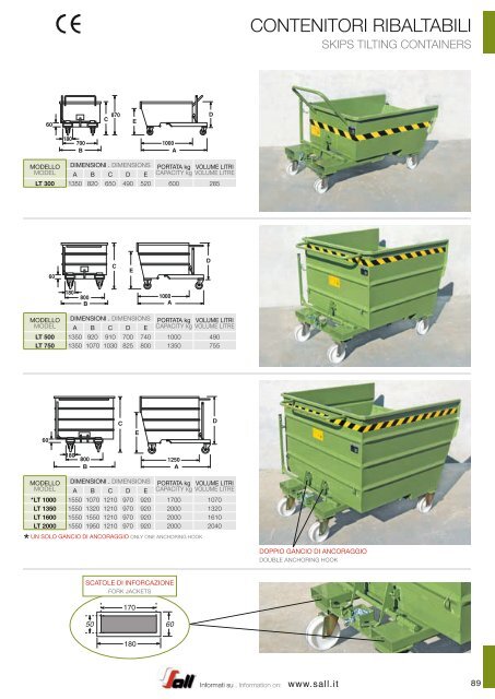 SALL_CATALOGO_CONTENITORI METALLICI E FORNITURE PER L‘INDUSTRIA_new