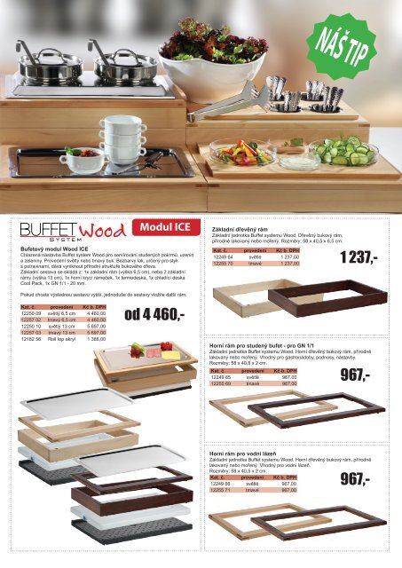 Buffet system leták 2016