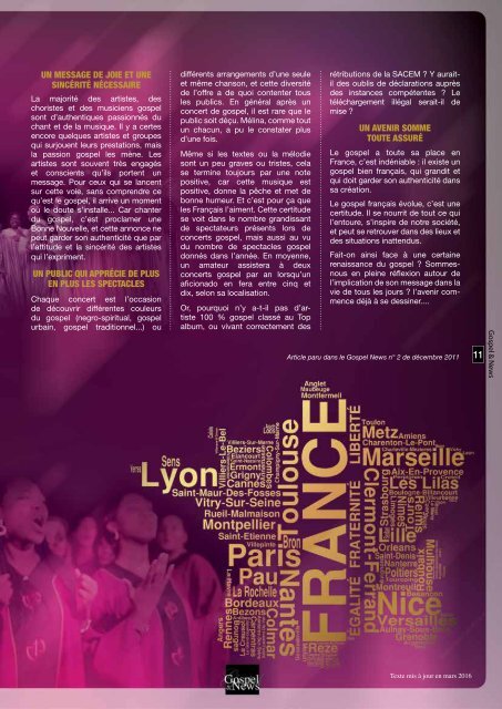 MAG - Gospel & News #6 - Mai2016