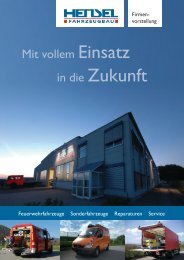 Mit vollem Einsatz in die Zukunft - HENSEL Fahrzeugbau GmbH ...