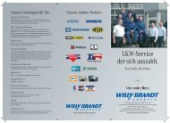 DL Folder LKW Service MB - Autohaus Willy Brandt