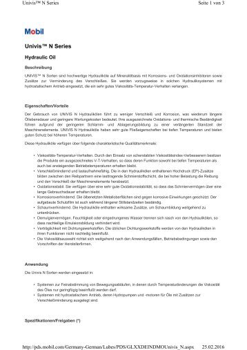 PDS UNIVIS N 32-GERMAN