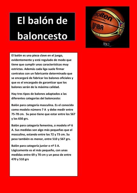 REVISTA DE BALONCESTO!