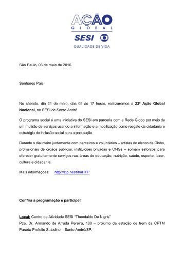 Ação global_comunicado aos pais_BLOG