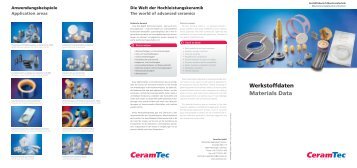 Gut zu wissen - CeramTec