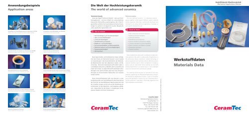 Gut zu wissen - CeramTec