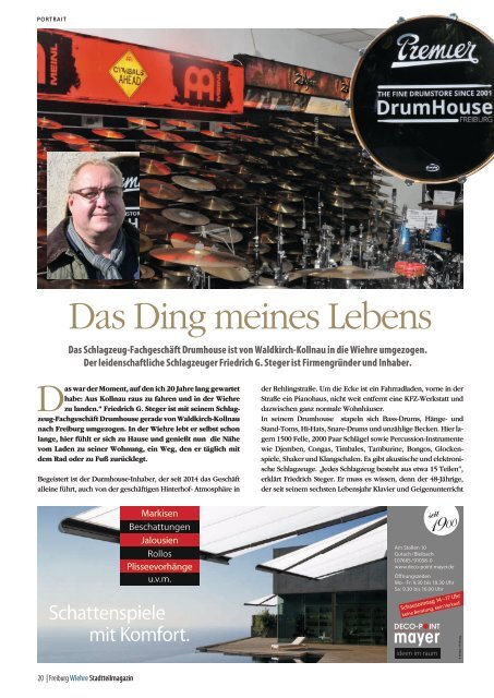 Wiehre Magazin, Mai 2016