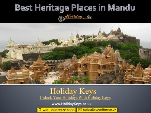 Best Heritage Places in Mandu - HolidayKeys.co.uk