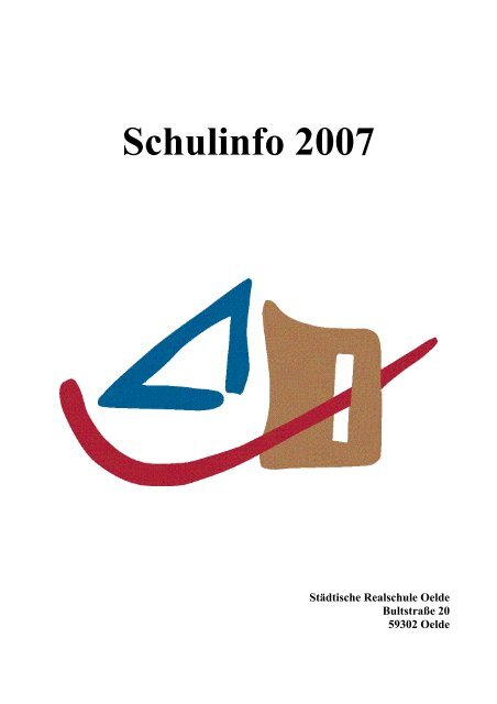 Schulinfo 2007 - Städtische Realschule Oelde