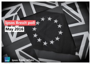 Ipsos Brexit poll May 2016