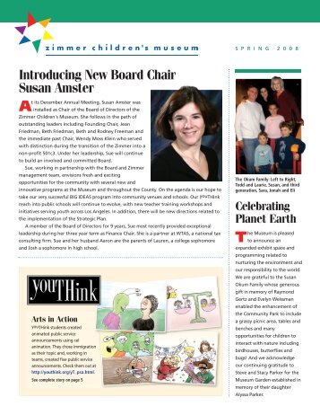 Introducing New Board Chair Susan Amster - Zimmer Children's ...