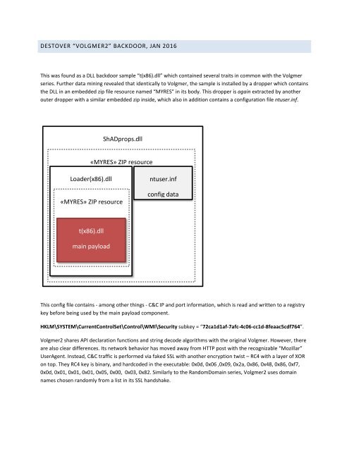 THE HISTORY OF THE DARKSEOUL GROUP AND THE SONY INTRUSION MALWARE DESTOVER