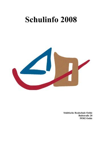 Schulinfo 2008 - Städtische Realschule Oelde