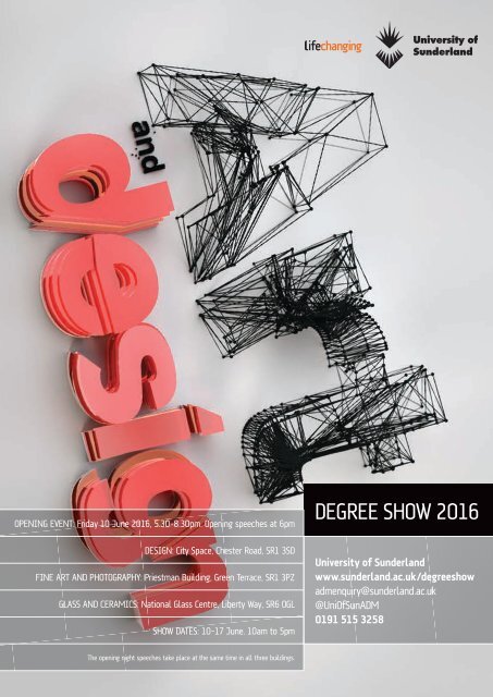 Degree Shows Guide 2016