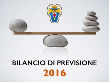 Bilancio per il cittadino - 2016 - slide