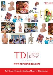 TD01HG Acil Yarım İlk Yardım Manken ve Ekipmanları Kataloğu