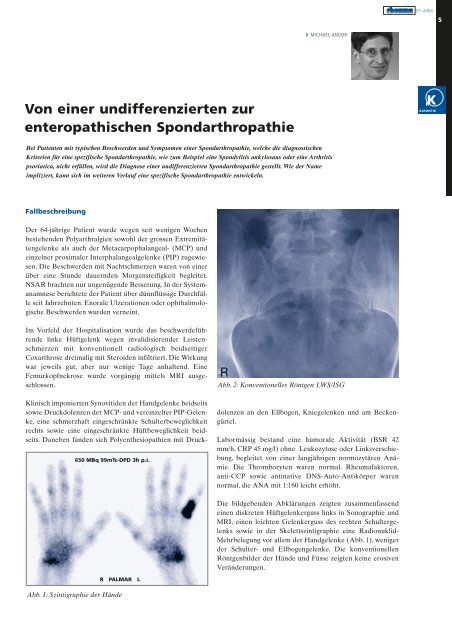 Fort- und Weiterbildung in Rheumatologie und ... - Rheuma Schweiz