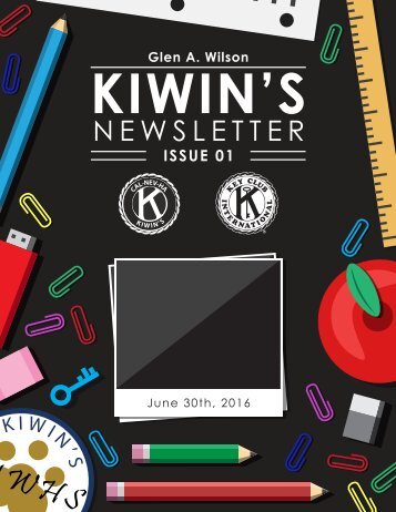 GAWHS KIWIN'S 2015-2016 Newsletter 