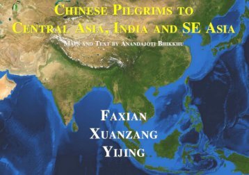 Chinese Pilgrims to Central Asia, India and SE Asia