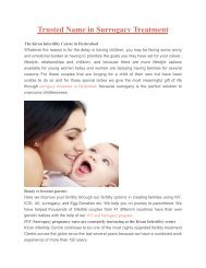 Kiran IVF Genetic | Trusted Name in Surrogacy Treatment