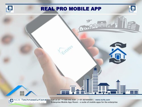 Mobile app for your Real estate business, Realtor, real estate marketing – www.ncrts.com