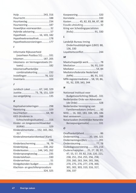 PRAKTIJKGIDS (ECHT)SCHEIDING VOOR CONSUMENTEN