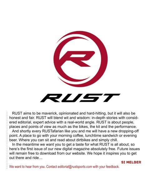 RUST magazine: Rust#1