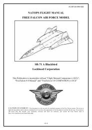 NATOPS FLIGHT MANUAL FREE FALCON AIR FORCE MODEL SR ...