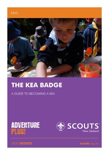 The Kea Badge - Region 1 Scouting - SCOUTS New Zealand