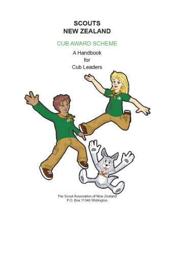Cubs Award Scheme - Handbook for Leaders - SCOUTS New Zealand